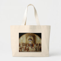 Raphael's "The School of Athens" (circa 1511) Canvas Bags
