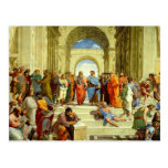 Raphael's "The School of Athens" Detail circa 1511 Post Cards