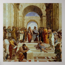 Raphael's "The School of Athens" Detail circa 1511