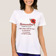 Rappelez-vous le pavot t-shirts