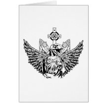 Raptor Jesus Loves You Greeting Cards