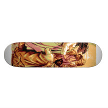 Raptor Jesus Skateboard Decks