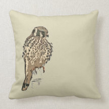 Raptor Kestral Bird American MoJo Pillow