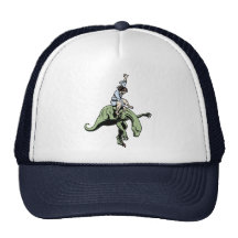 Raptor Rodeo Jesus Trucker Hat