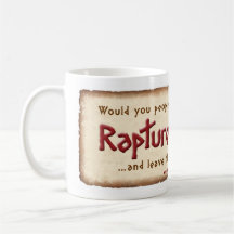 Rapture Already! Parchment Mug