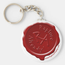 Rapture Already! Wax Seal Keychain