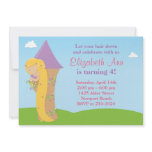 Rapunzel Birthday Party Invitation