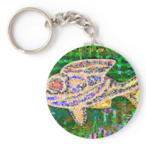 Rare Golden Fish - Creative Arts Key Chains