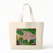 Rare Golden Fish - Fantasy Imaginations Tote Bags