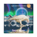 Rare Spirit Raven Fantasy Art Magnets