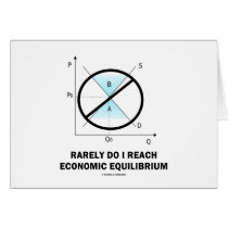 Rarely Do I Reach Economic Equilibrium (Economics)