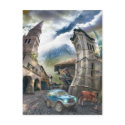 Raro Pueblo (fragment) - Postcard