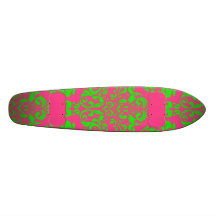 Raspberry and Lime Skate Decks