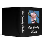 Raspberry Bloom Binder