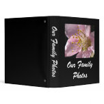 Raspberry Bloom Binder