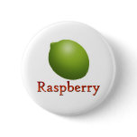 Raspberry Pinback Buttons