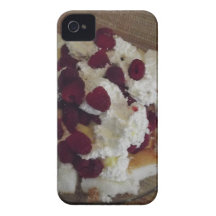 Raspberry Dessert iPhone 4 Cases
