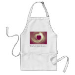 Raspberry Heart Apron