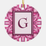 Raspberry Jumble Christmas Ornament