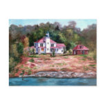 Raspberry Lighthouse Postcard
