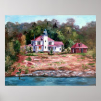 Raspberry Lighthouse Poster