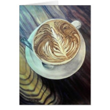 Raspberry Mocha Card