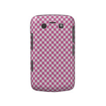 Raspberry Red Gingham Blackberry Bold Case casemate cases