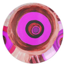 Raspberry Sherbet Plate
