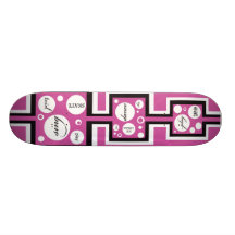 Raspberry Skateboard for girls