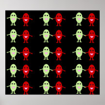 Rassemblement d'affiche de raisins