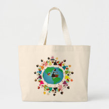 Rassemblement mondial de Shopaholic Sac En Toile