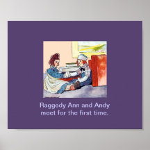 Rassemblement Raggedy d'Ann et d'Andy pour la prem Affiche