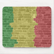 Rasta Brick Mouse Pads