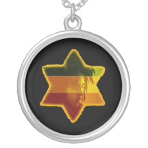rasta cadena Bb. Pendientes Personalizados