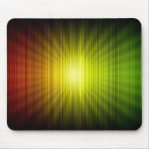 Rasta Colours Red Gold and Green Mousepads