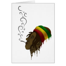 Rasta Greeting Cards
