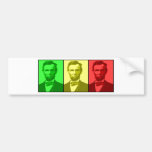 Rasta Lincoln Bumper Sticker