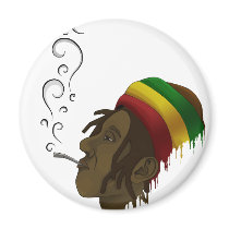 Rasta Refrigerator Magnets