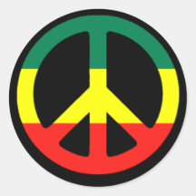 rasta_peace_symbol_l round sticker