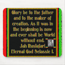 Rasta Prayer Recited before the Smoking Ceremony Mouse Pad