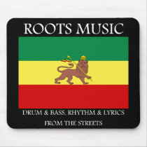 Rasta - Roots Music Ethiopia Flag Lion of Judah