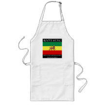 Rasta - Roots Music Ethiopia Flag Lion of Judah Apron