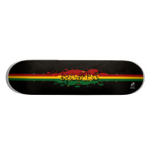 Rasta Skate Board