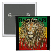 Rastafari Button