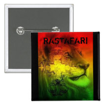 Rastafari Button