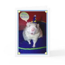 Rat Birthday Card