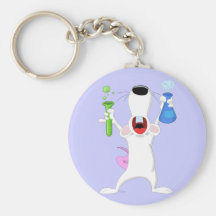 Rat Keychain de laboratoire de tube à essai Porte-clef