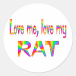 Rat Love Stickers