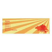 Rat - maigre cartes professionnelles