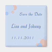 Rat Pack Save the Date Magnets
